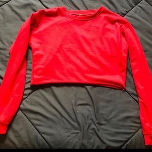 Cropped sweatshirt